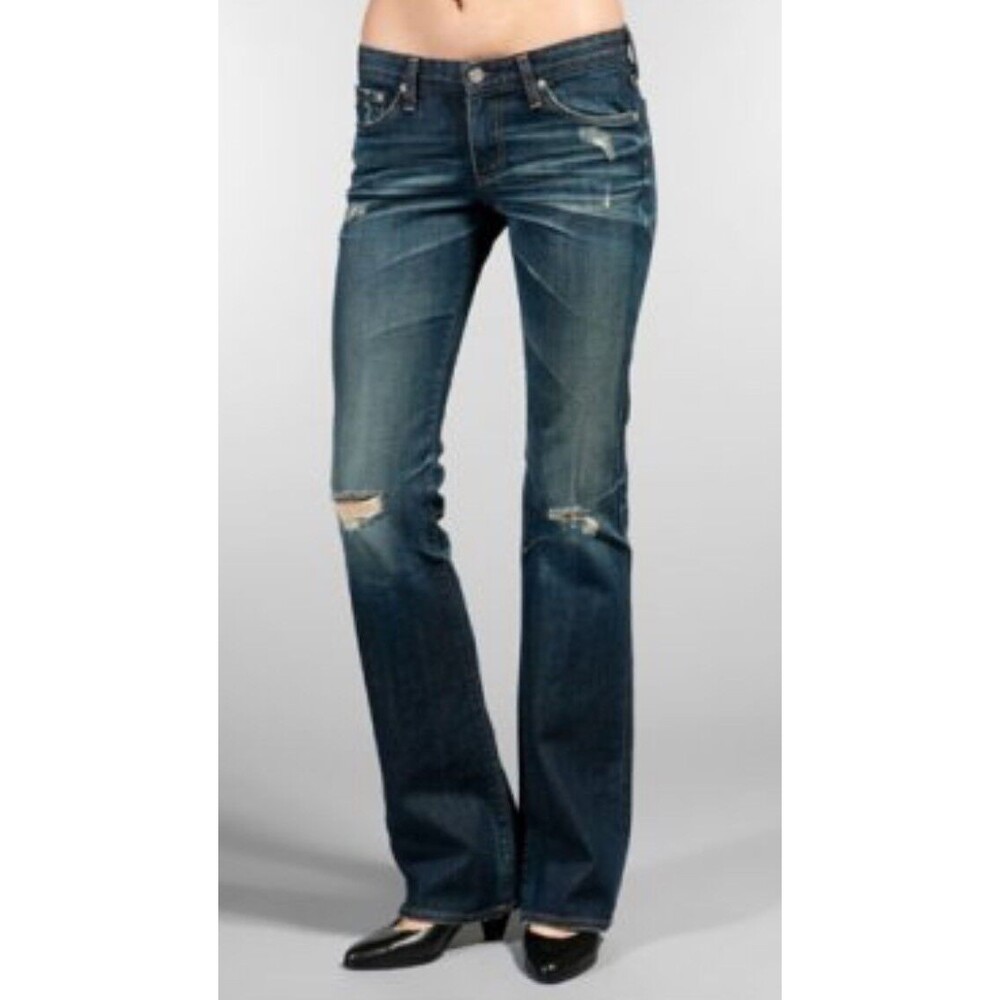 Adriano Goldschmied Women's Jeans Angel Distressed Jeans Size 30 X 35 NWT